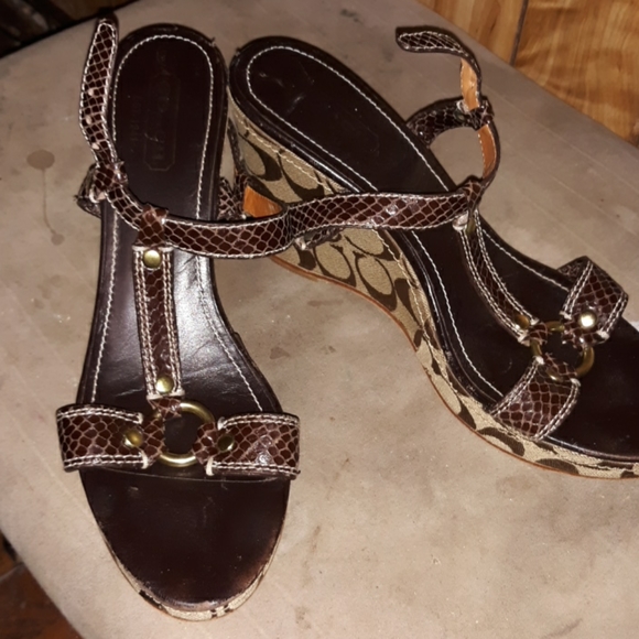 Coach sandals - Picture 1 of 3